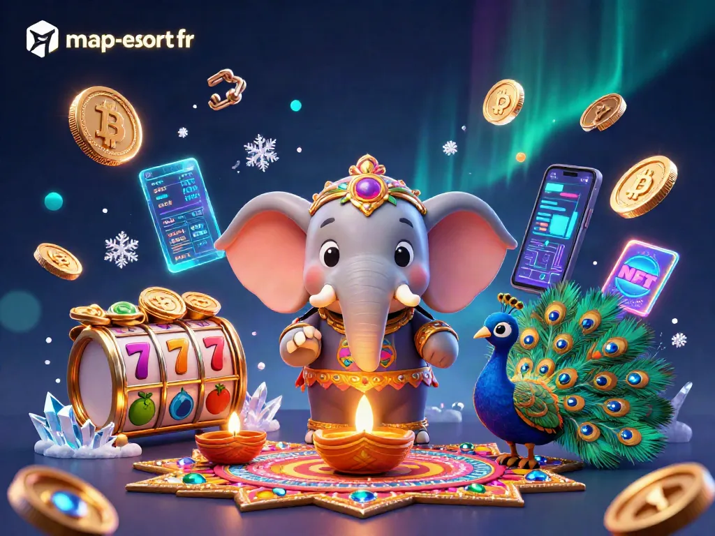 Engage with map-escort-fr for thrilling slot action featuring a vibrant elephant and peacock in a casino atmosphere