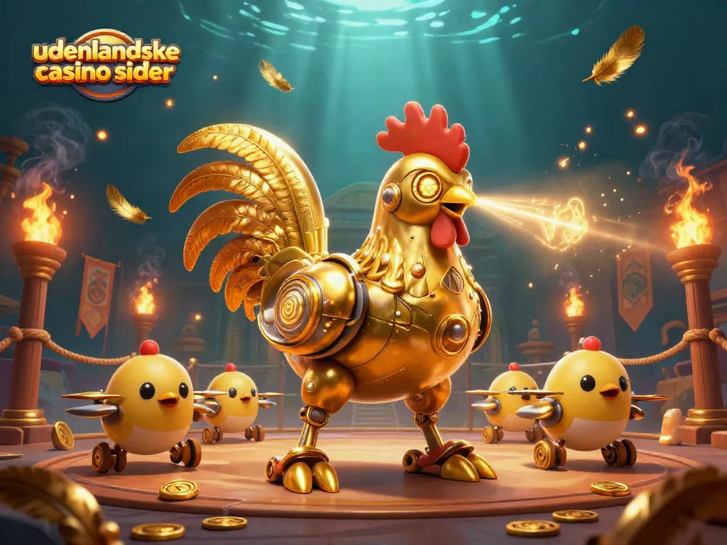 Engage with udenlandske casino sider through immersive gameplay as golden elements ignite excitement.