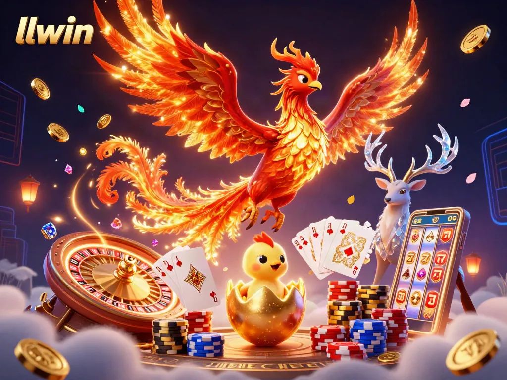 Experience thrilling wins at llwin with a vibrant casino scene featuring dynamic gaming elements.