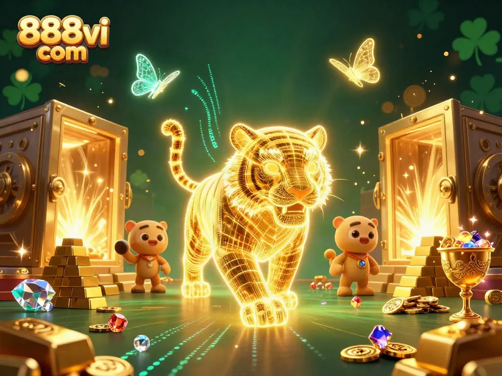 Experience thrilling gameplay with 888vi com as the golden tiger marks its territory in a captivating casino.