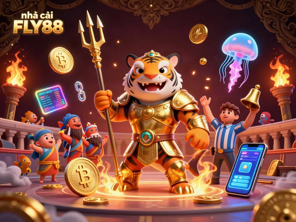 Engage in thrilling gameplay at nhà cái FLY88 with vibrant visuals showcasing underwater excitement.