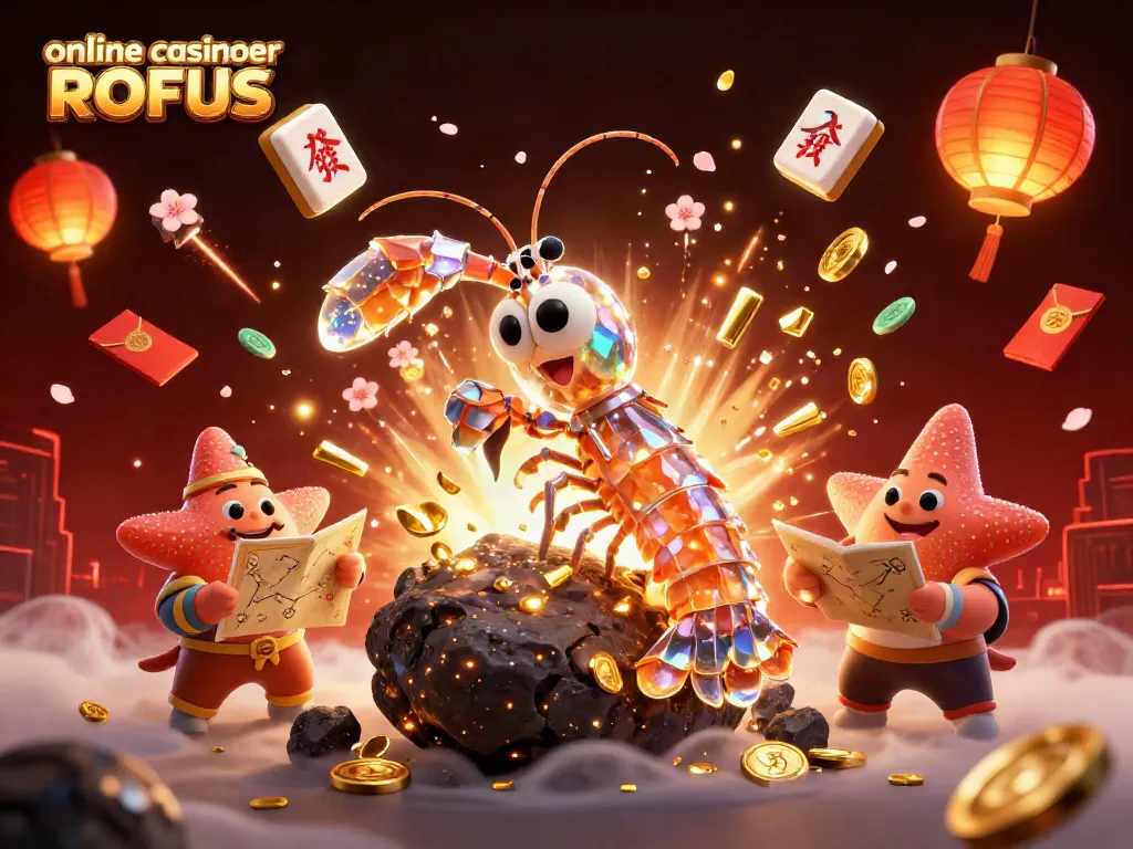 Engage with online casinoer uden ROFUS featuring colorful samurai shrimp and treasure-filled explosions.